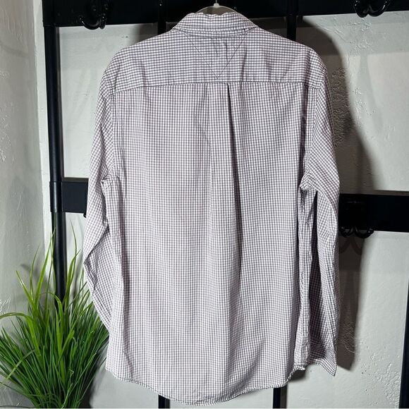 Tommy Hilfiger button down long sleeve shirt size large - Picture 6 of 15